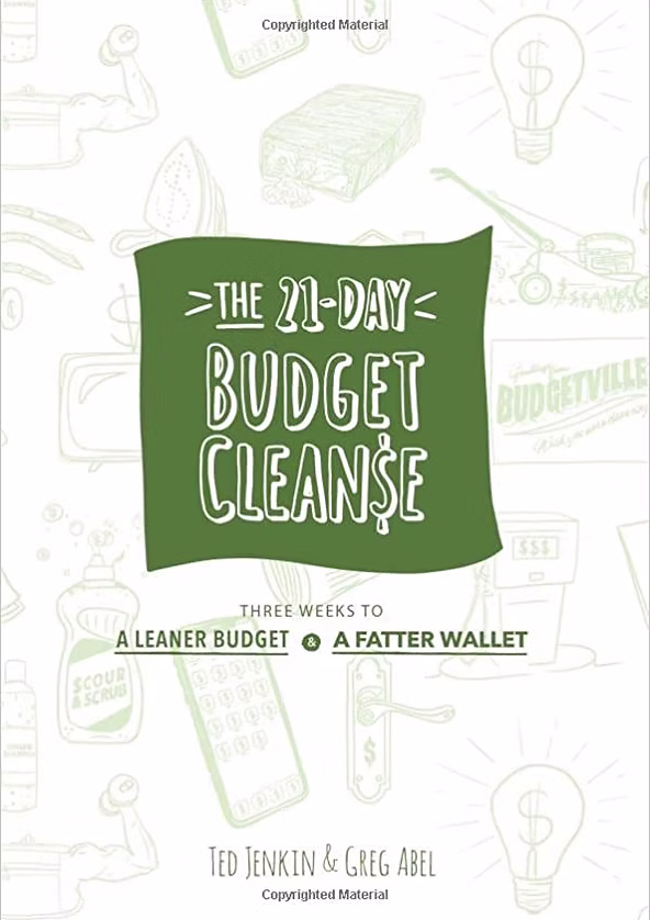 The 21-Day Budget Cleanse book cover by Ted Jenkin
